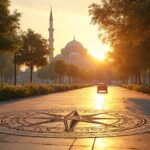 Muslim prayer times and Qibla direction guide