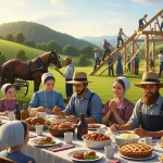 Do Amish communities allow alcohol consumption?