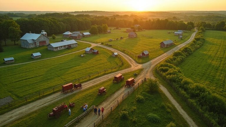 Where are the largest Amish communities located?