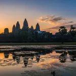 Is Angkor Wat involved with Buddhism and Hinduism?